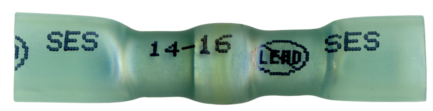 MasterLink&reg; Lead Free Seal Crimp & Solder Butt Connectors - 16-14 ga - Q10